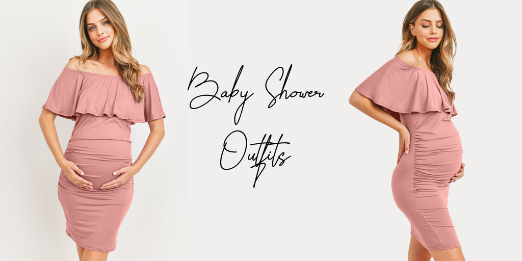 Hello Miz Maternity Baby Shower Dress