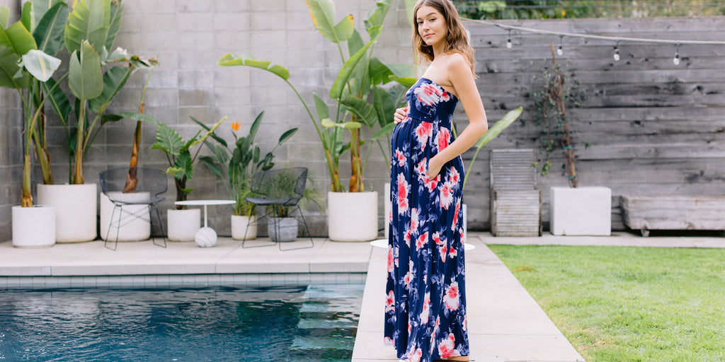 Hello Miz Maternity Maxi Dress