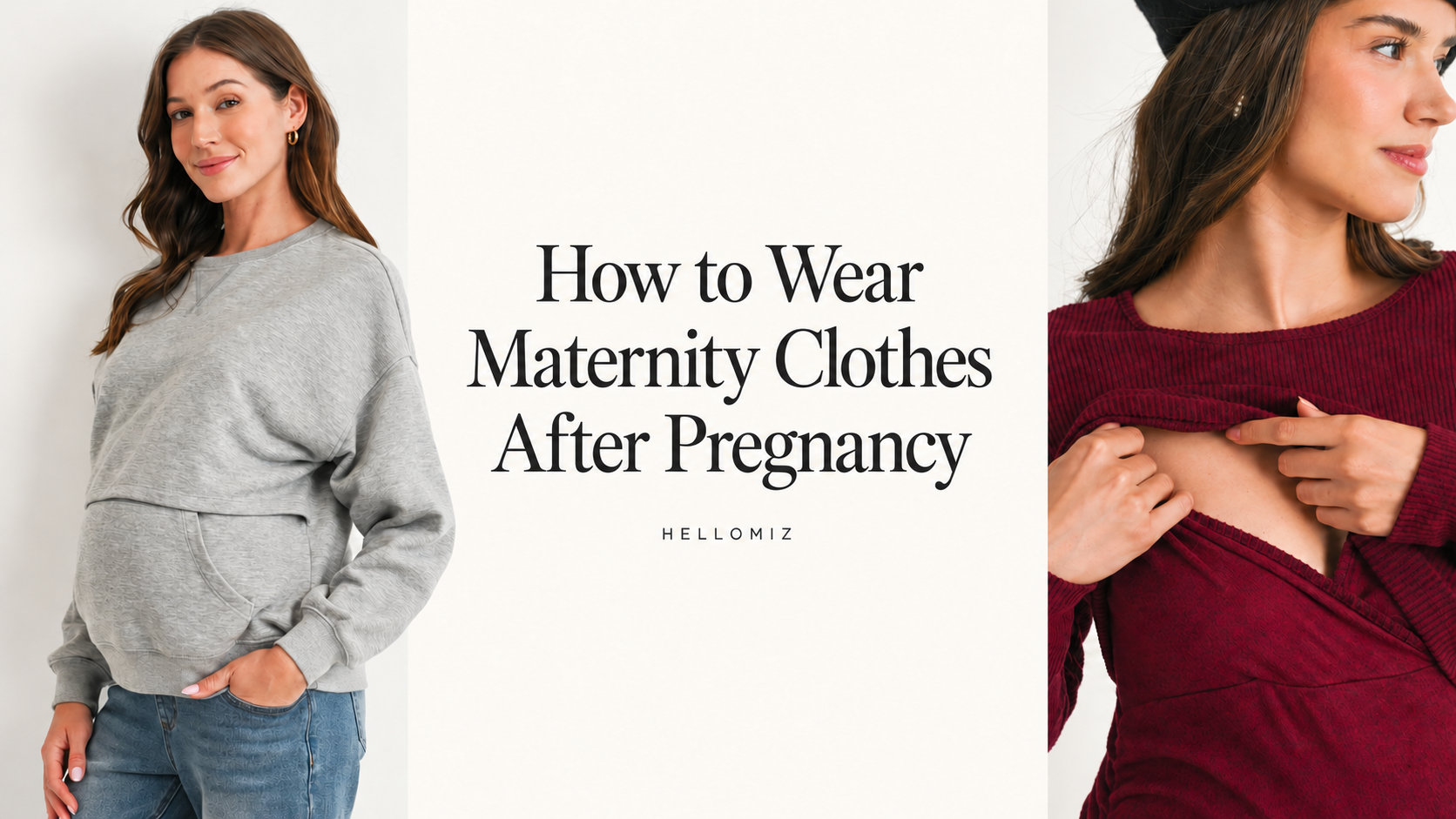 How to Wear Maternity Clothes After Pregnancy