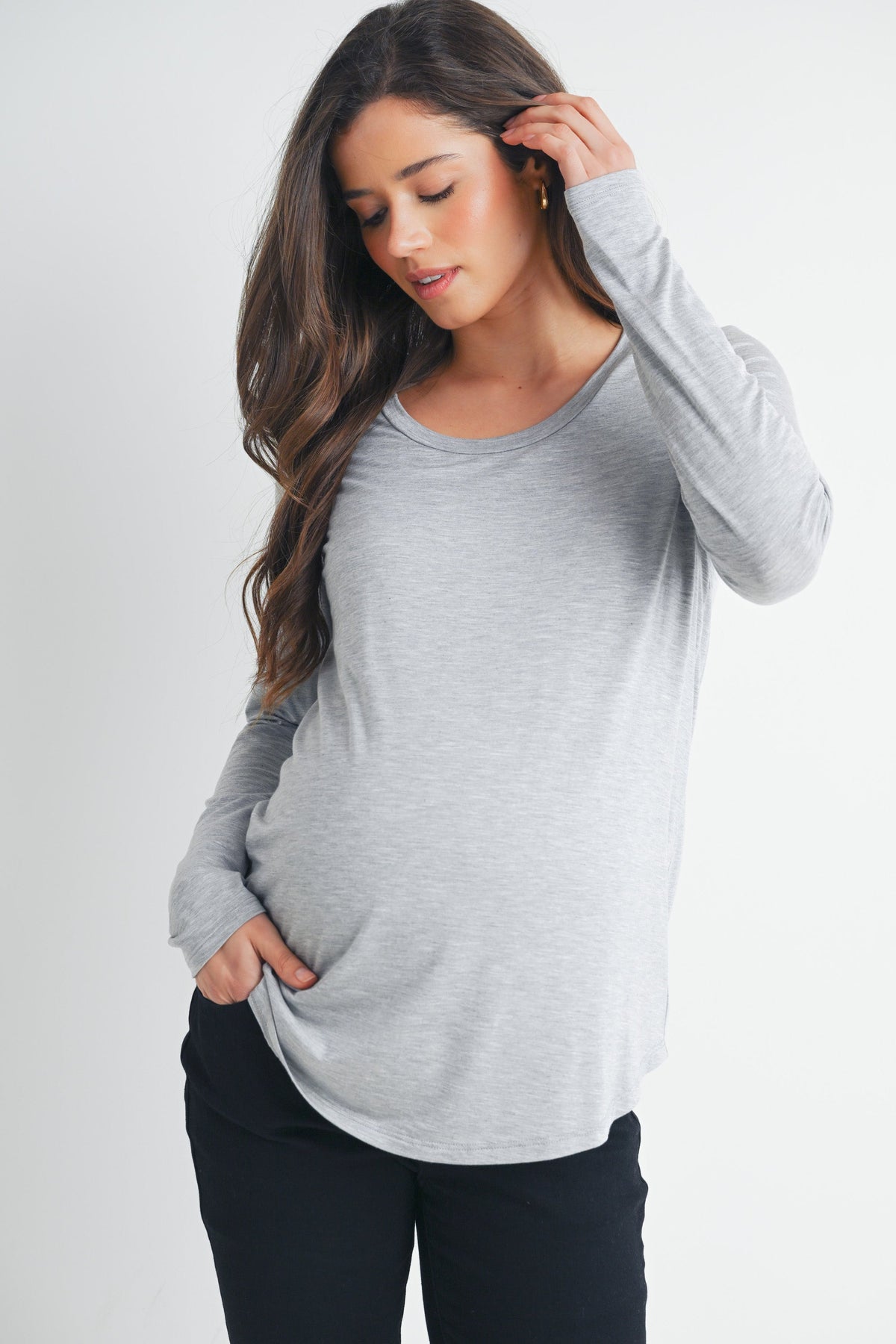 Maternity Basic + Everyday Tops
