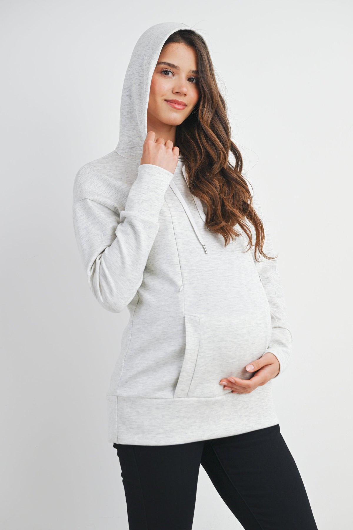 Maternity Hoodies + Sweatshirts