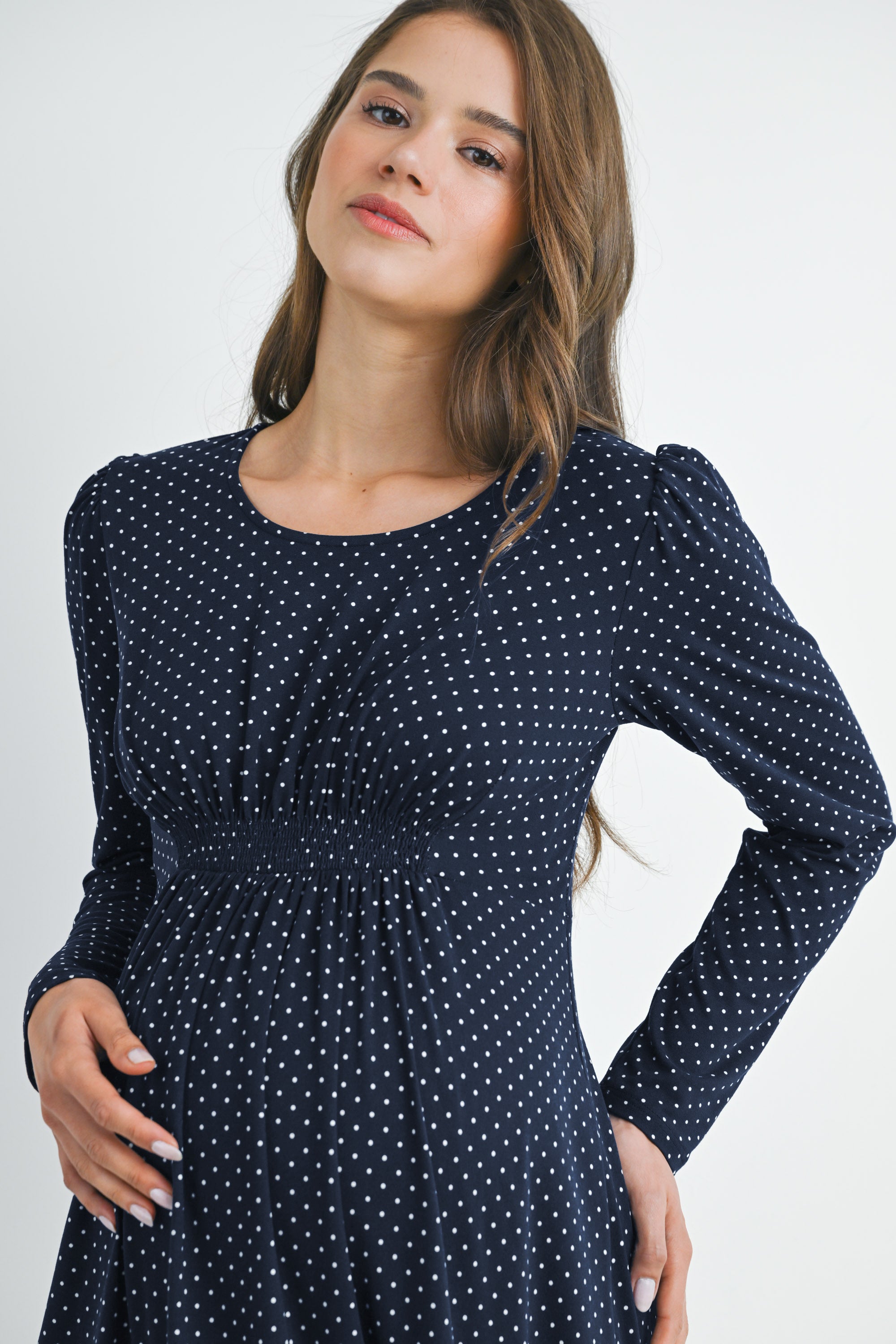 blue polka dot maternity dress Buy Seraphine Navy Blue Polka Dot Button Through V-Neck Maternity & Nursing Dress from Next USA