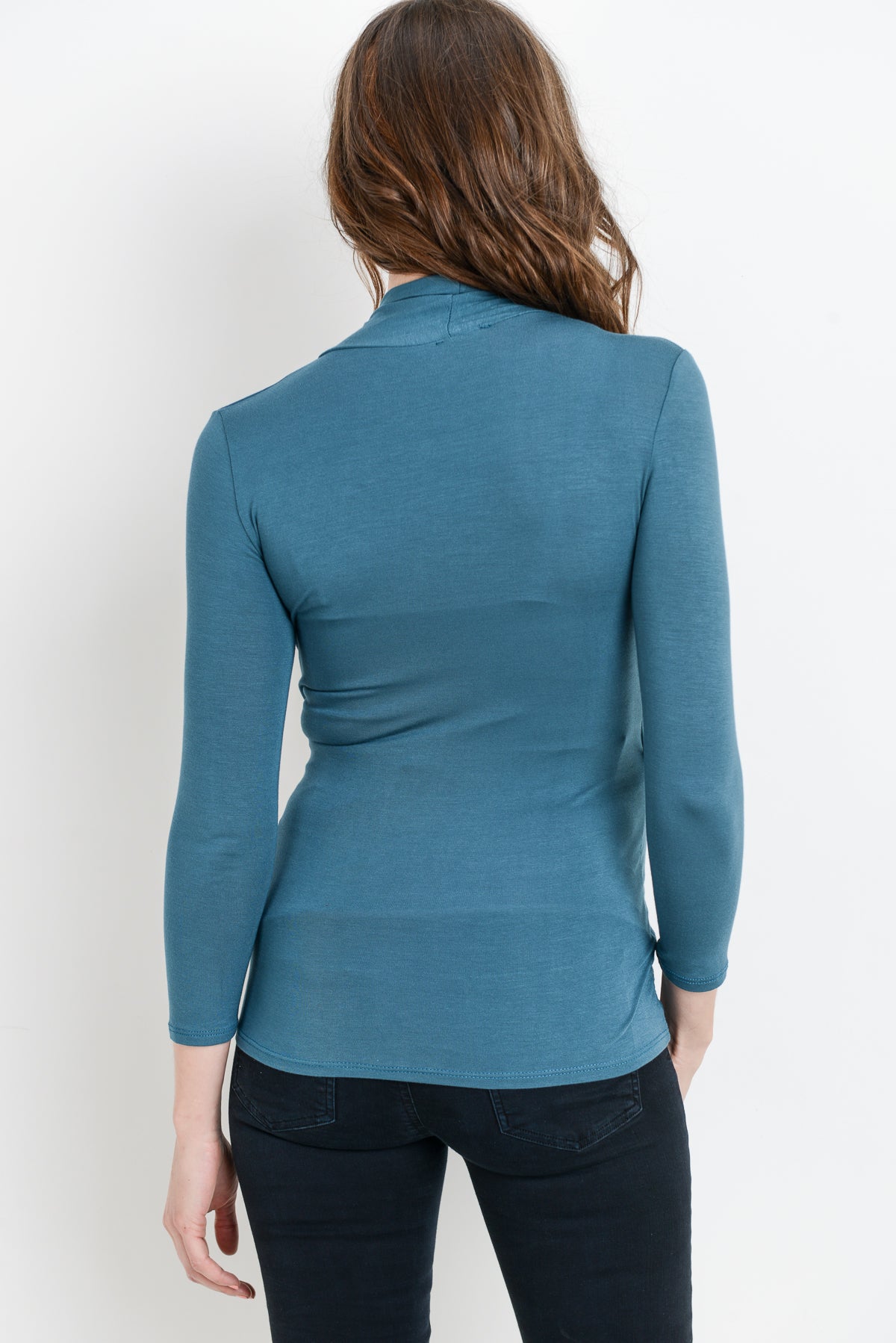 Jade Surplice Long Sleeve Maternity & Nursing Top