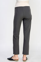 Charcoal Relax Fit Super Soft Rayon Band Maternity Pants